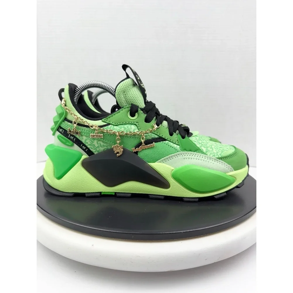 Puma x LaMelo Ball RS-XL La France Womens 7.5 6Y‎ Green Fern Sneakers 395217-01